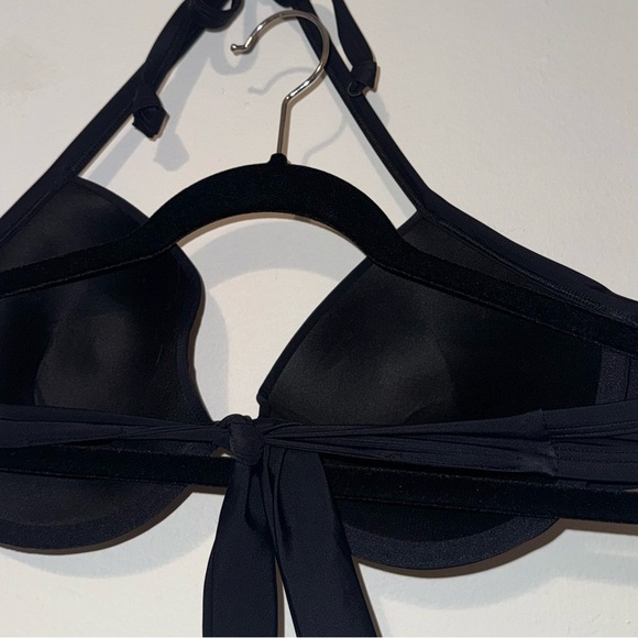 Black Women's Swim High waisted Bikini Set - Picture 7 of 8